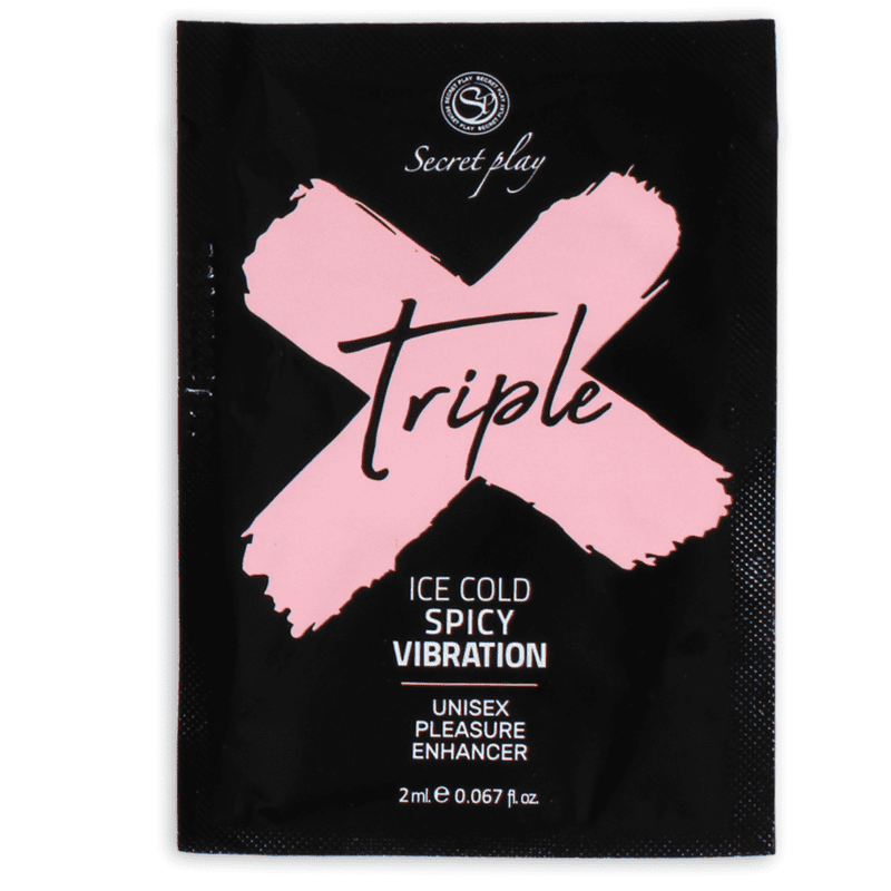 SECRETPLAY MONODOSIS TRIPLE X INTENSIVAGINADOR PLACER