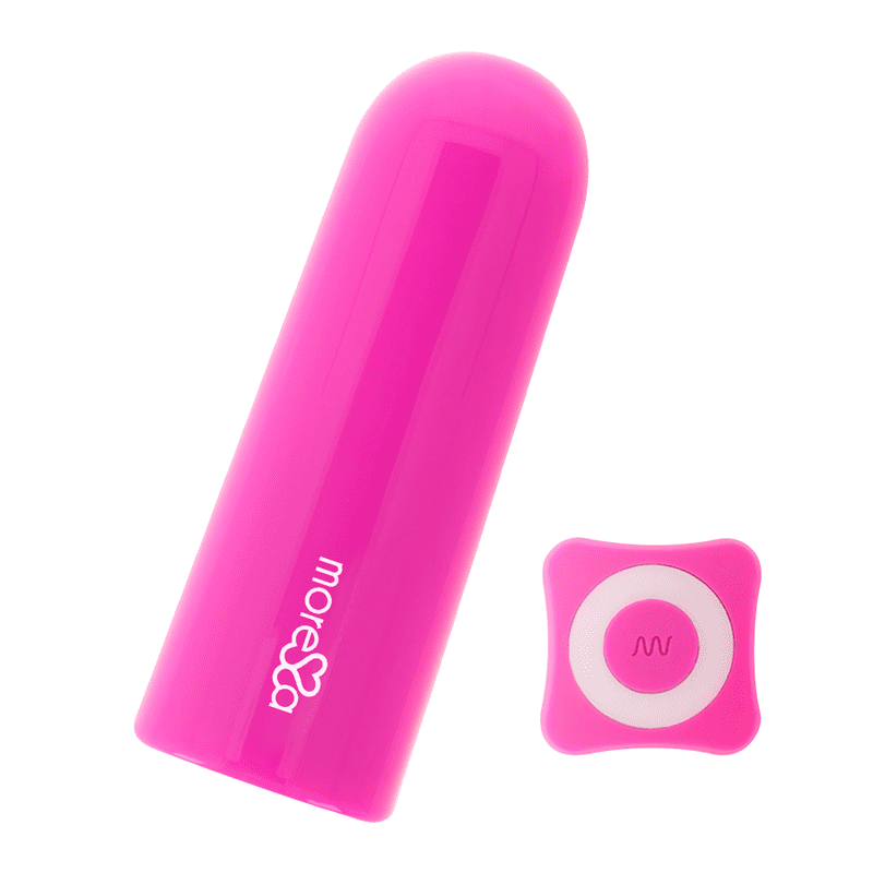VIBRATORE TELECOMANDATO MORESSA NIX BULLET ROSA