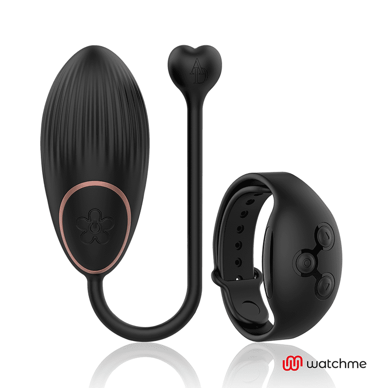 VIBRATORE STIMOLATORE CON TECNOLOGIA WIRELESS WATCHME BLACK
