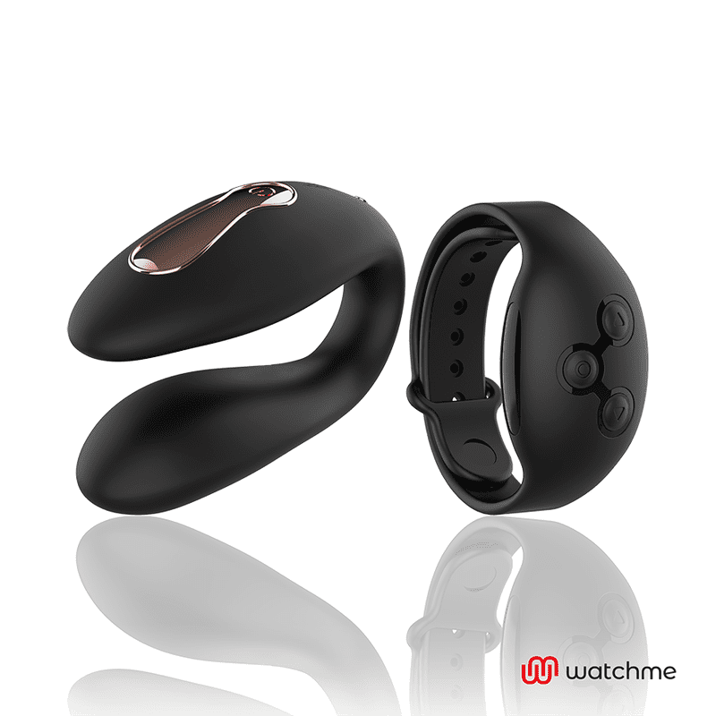VIBRATORE STIMOLATORE CON TECNOLOGIA WIRELESS WATCHME - BLACK