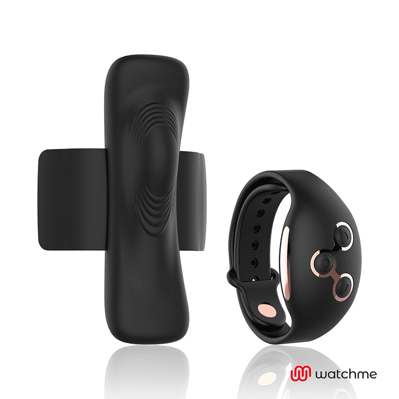 VIBRATORE MASTURBATORE ANNE'S DESIRE PANTY PLEASURE WIRELESS TECHNOLOGY WATCHME BLACK/GOLD