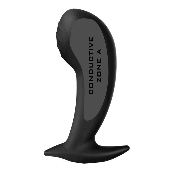 ELECTRASTIM STIMOLATORE ANALE / VAGINALE  NONA SILICONE NOIR PUNTO G