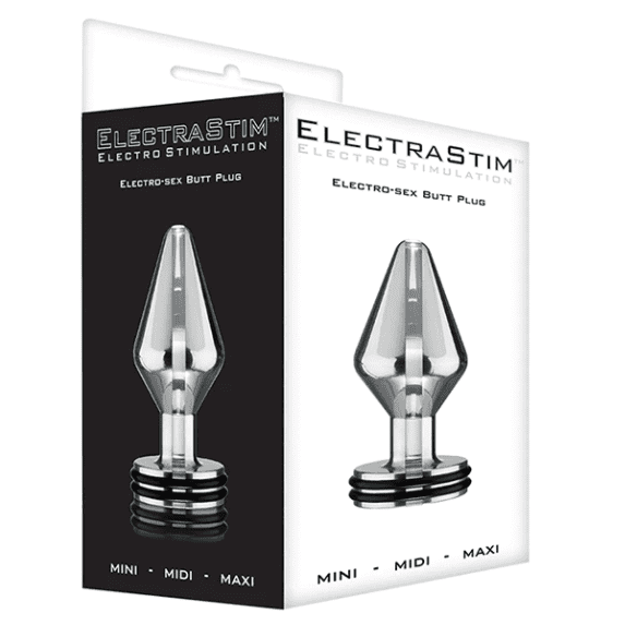 ELETTRO PLUG ANALE VAGINALE ELECTRASTIM - MIDI M