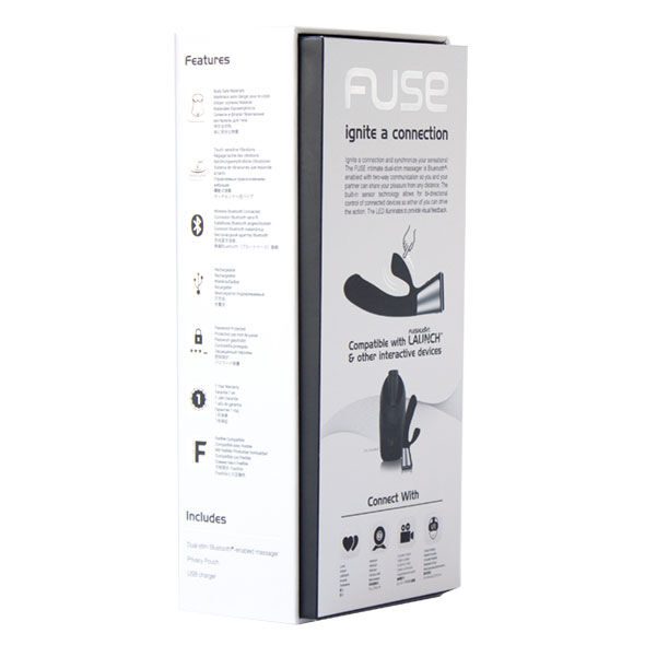 VIBRATORE INTERATTIVO CON APP CONTROLLO REMOTO - KIIROO OHMIBOD FUSE - NERO
