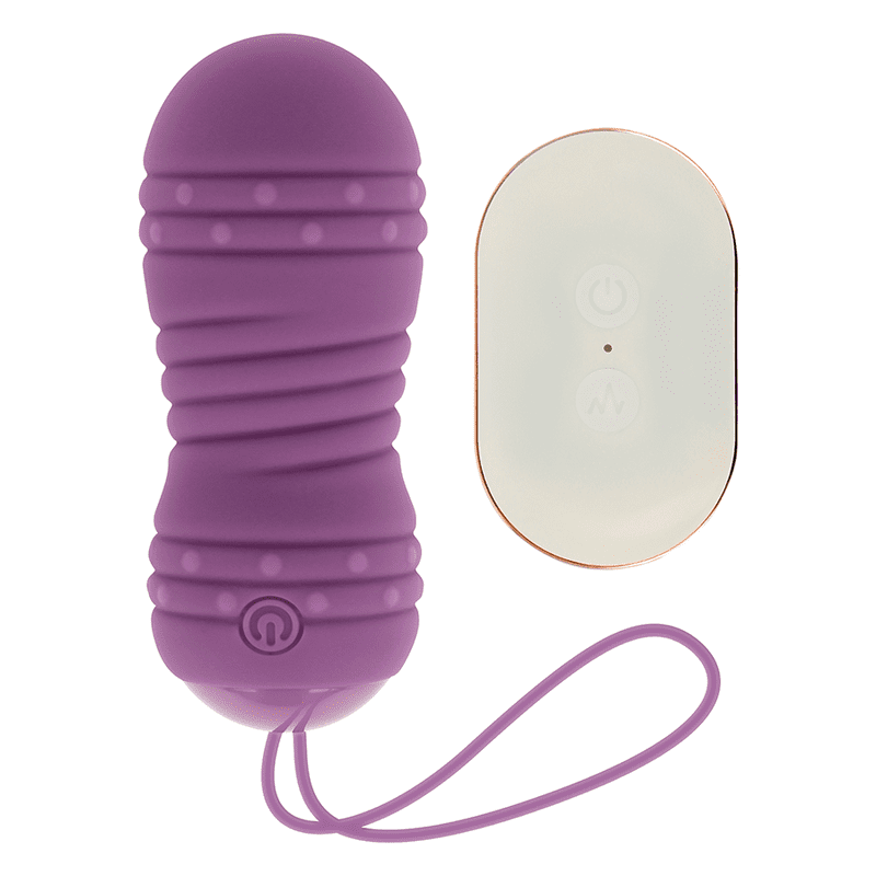 UOVO ROTANTE OHMAMA TELECOMANDO 7 FUNZIONI - VIOLA