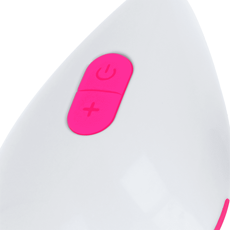 UOVO VIBRANTE 10 FUNZIONI - OH MAMA - ROSA E BIANCO