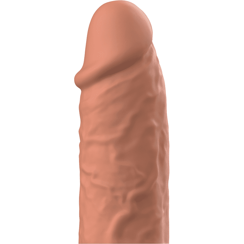 ESTENSORE FALLICO IN SILICONE VIRILXL EXTENSION - MARRONE