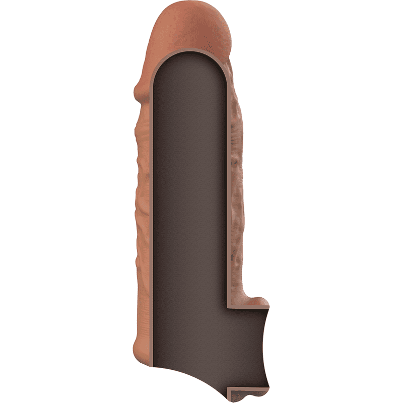ESTENSORE FALLICO VIRILXL EXTENSION - MARRONE