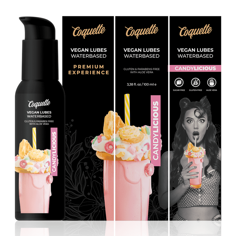 COQUETTE CHIC DESIRE PREMIUM EXPERIENCE 100ML LUBRIVAGINANTI VEGAN CANDYLICIOUS