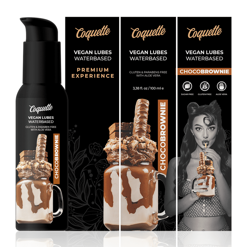 COQUETTE CHIC DESIRE PREMIUM EXPERIENCE 100ML LUBRIVAGINANTI VEGAN CHOCOBROWNIE