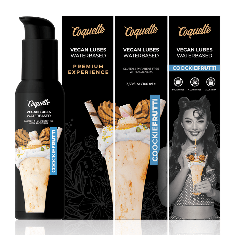 COQUETTE CHIC DESIRE PREMIUM EXPERIENCE 100ML LUBRIVAGINANTI VEGAN COOKIEFRUTTI