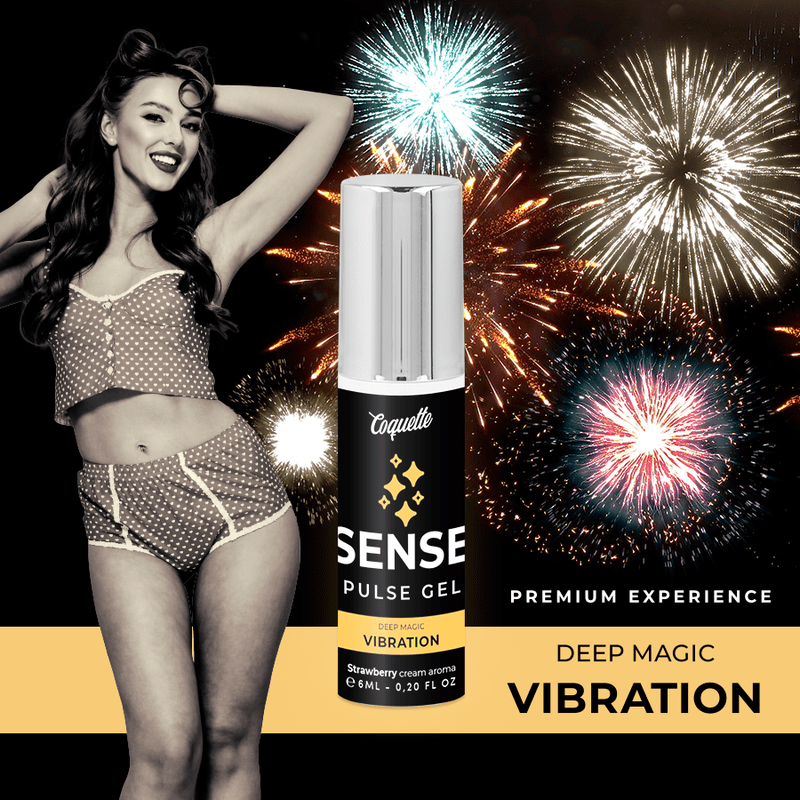 COQUETTE CHIC DESIDERIO PULSE GEL FRAGOLA MAGIC VIBRATION PREMIUM 6ML