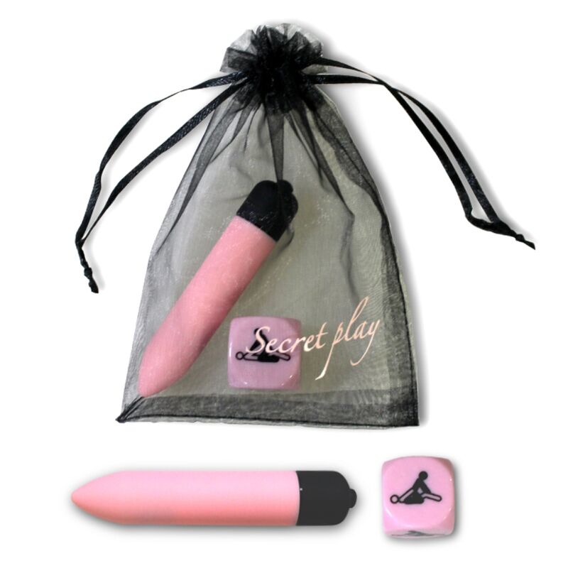 VIBRATORE CON DADO GIOCO SECRETPLAY SENSUAL FEELINGS KIT