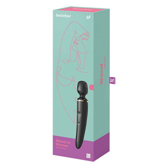 MASSAGGIATORE SATISFYER WAND-ER DONNA - NERO