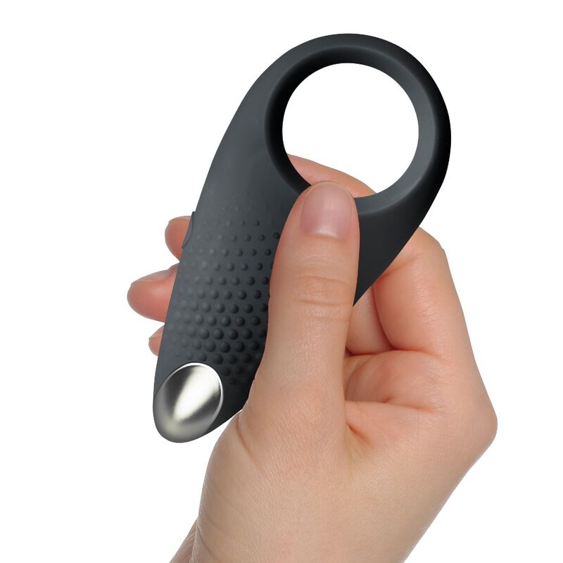 VIBRATORE STIMOLATORE PER COPPIE ROCKS-OFF EMPOWER RICARICABILE - NERO