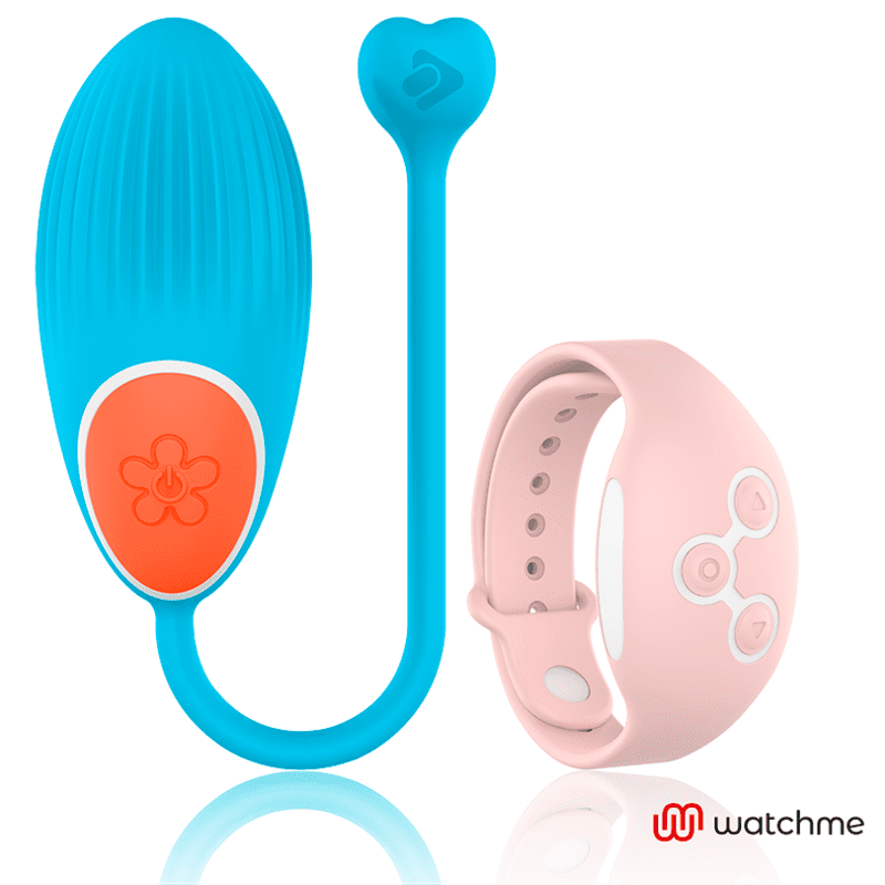 VIBRATORE DUAL TECHNOLOGY CON OROLOGIO WATCHME BLU / ROSA