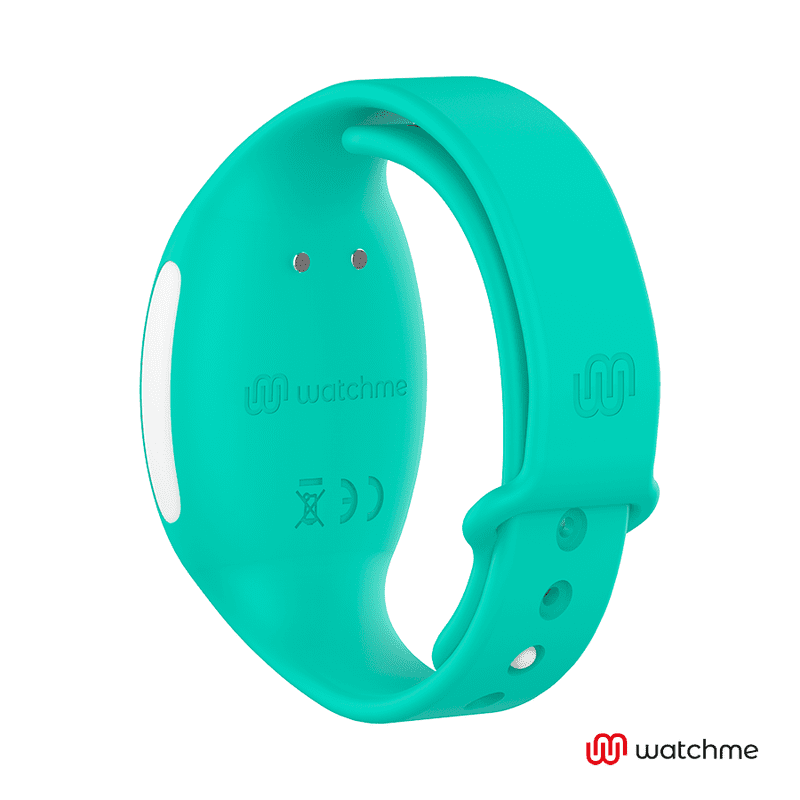 VIBRATORE DUAL TECHNOLOGY CON OROLOGIO WATCHME BLU / ACQUAMARINA