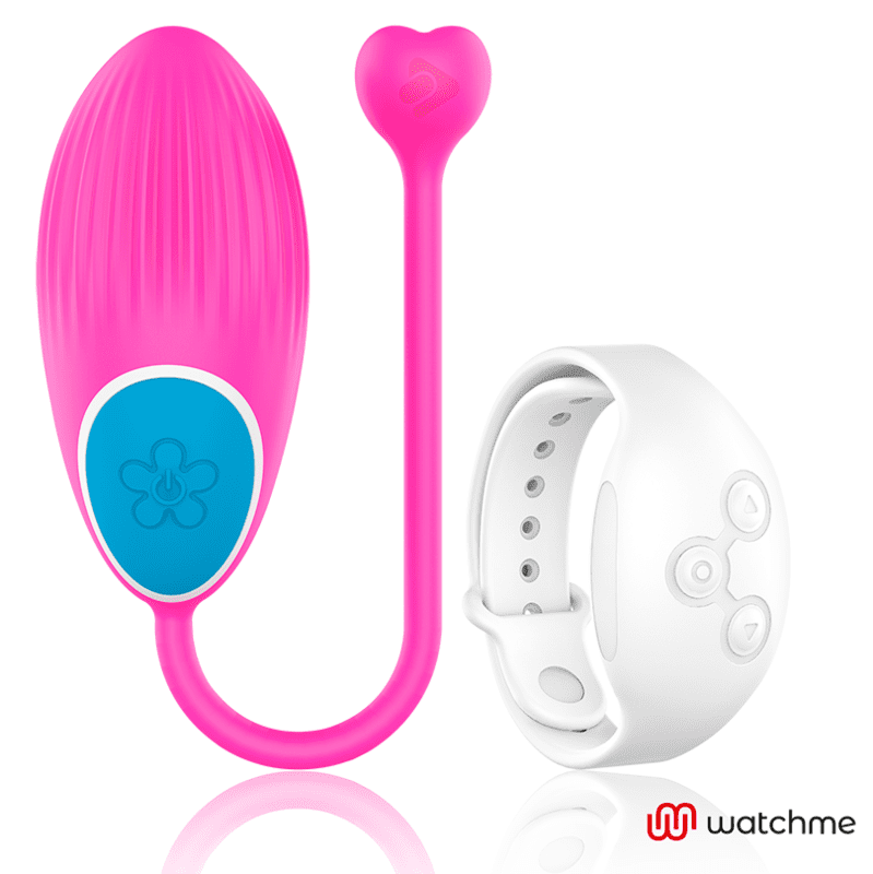 VIBRATORE DUAL TECHNOLOGY CON OROLOGIO WATCHME FUCSIA / BIANCO
