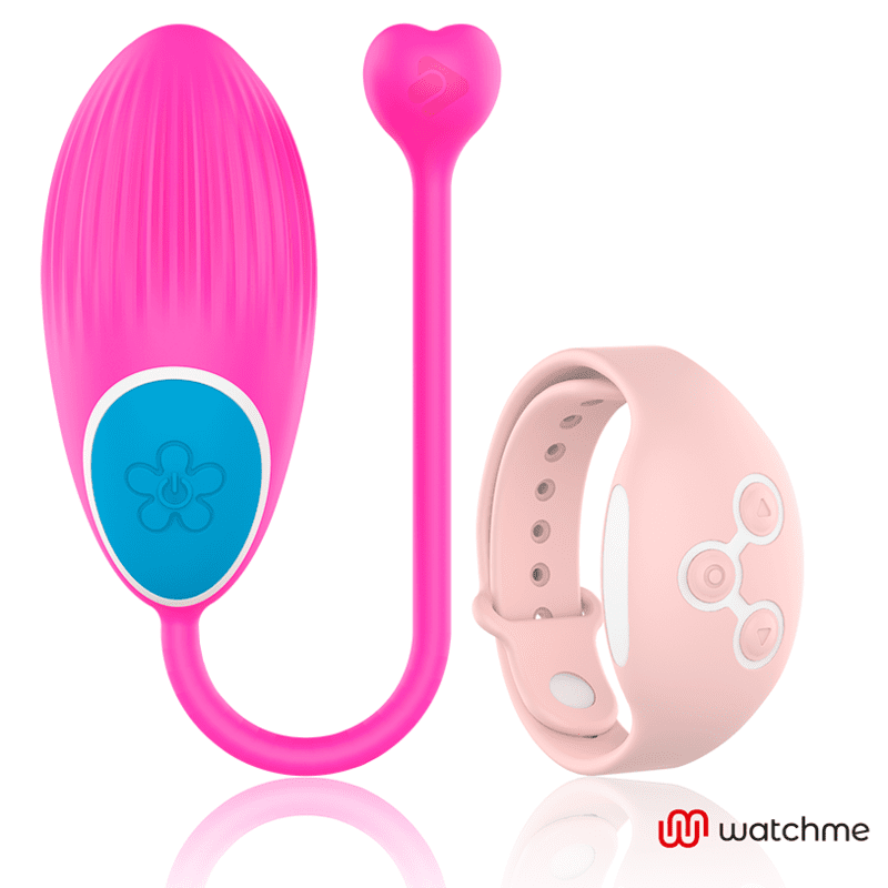 VIBRATORE DUAL TECHNOLOGY CON OROLOGIO WATCHME FUCSIA / ROSA CHIARO