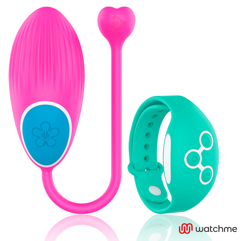 VIBRATORE DUAL TECHNOLOGY CON OROLOGIO WATCHME FUCSIA / ACQUAMARINA