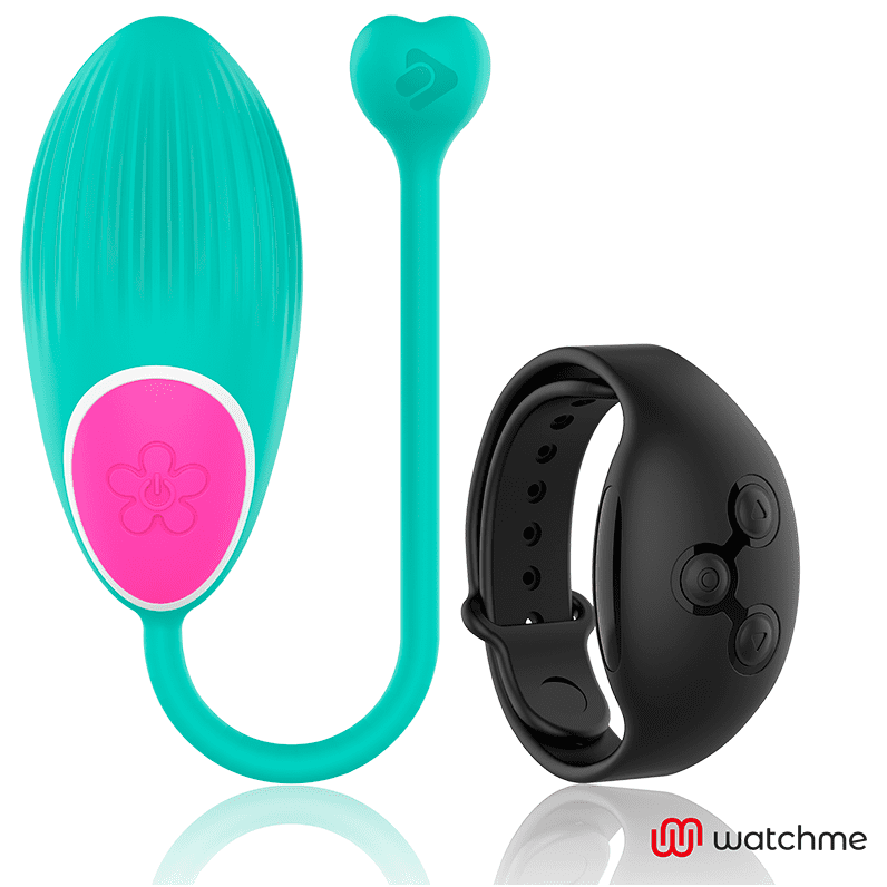 VIBRATORE DUAL TECHNOLOGY CON OROLOGIO WATCHME AQUAMARINA / NERO