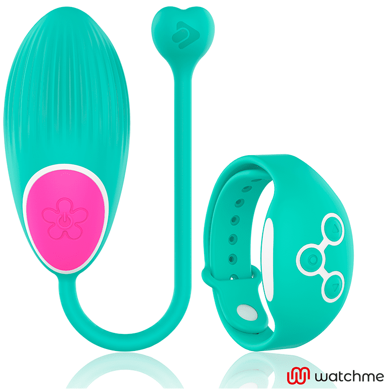 VIBRATORE DUAL TECHNOLOGY CON OROLOGIO WATCHME COLORE ACQUAMARINA