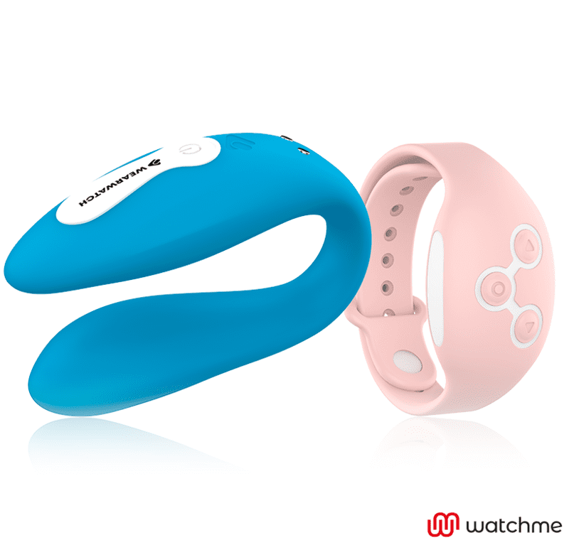 VIBRATORE WEARWATCH DUAL PLEASURE WIRELESS TECHNOLOGY WATCHME INDIGO / ROSORAL