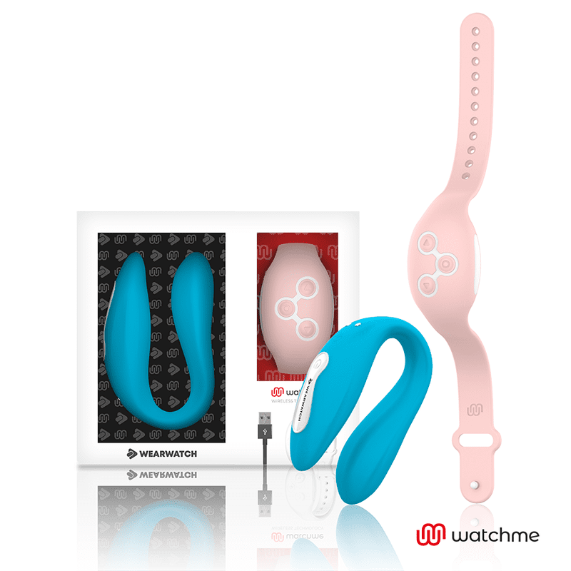 VIBRATORE WEARWATCH DUAL PLEASURE WIRELESS TECHNOLOGY WATCHME INDIGO / ROSORAL