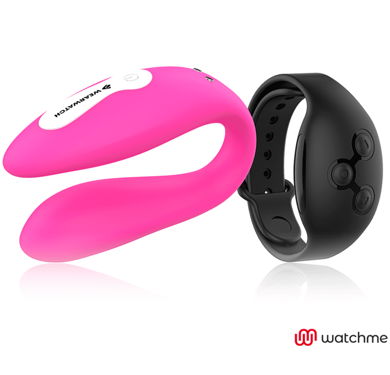 VIBRATORE STIMOLATORE CON TECNOLOGIA WATCHME VIBRATORE - FUCSIA