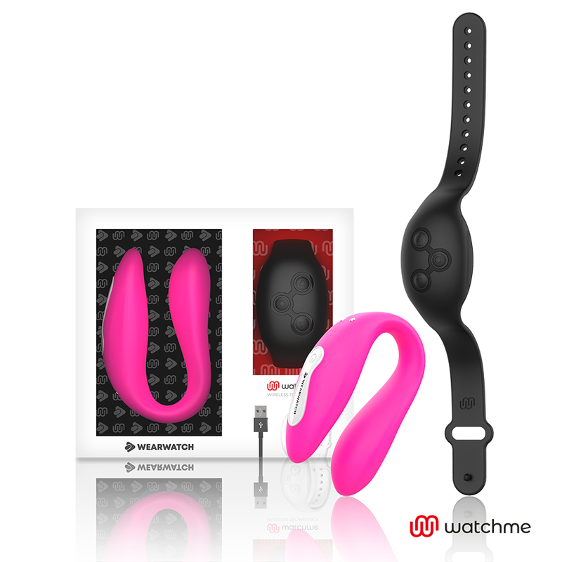 VIBRATORE STIMOLATORE CON TECNOLOGIA WATCHME VIBRATORE - FUCSIA