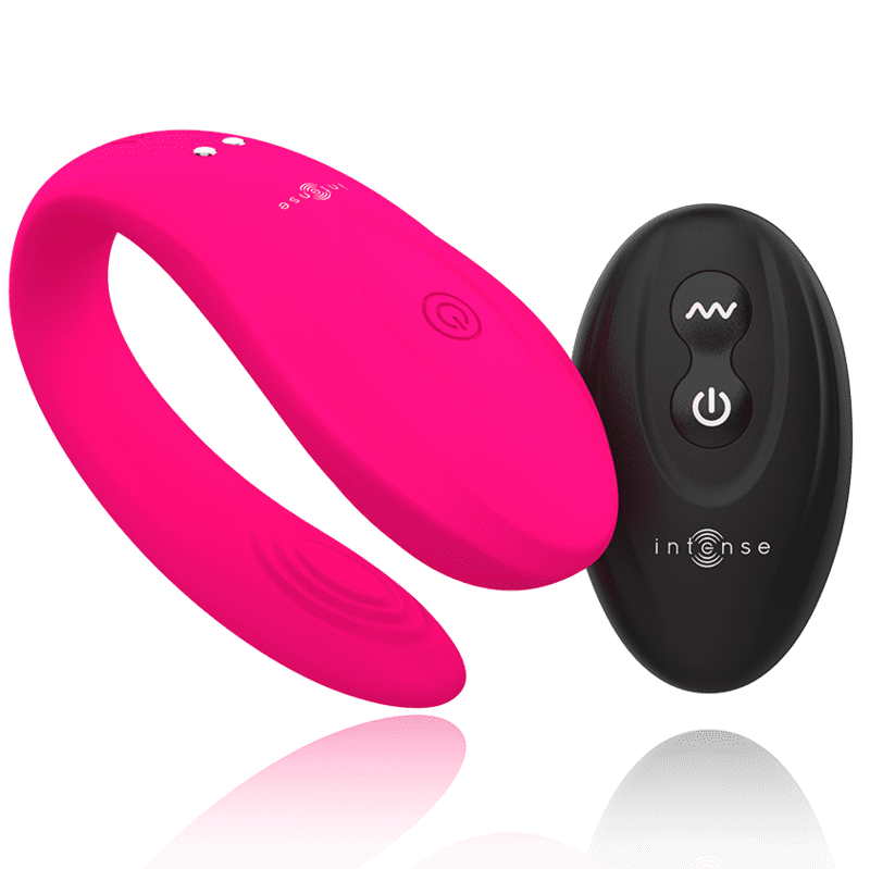 VIBRATORE MASSAGGIATORE PUNTO G INTENSE BRUNO PARTNER DOUBLE PLEASURE ROSA