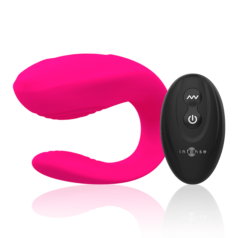 VIBRATORE MASSAGGIATORE PUNTO G INTENSE BRUNO PARTNER DOUBLE PLEASURE ROSA