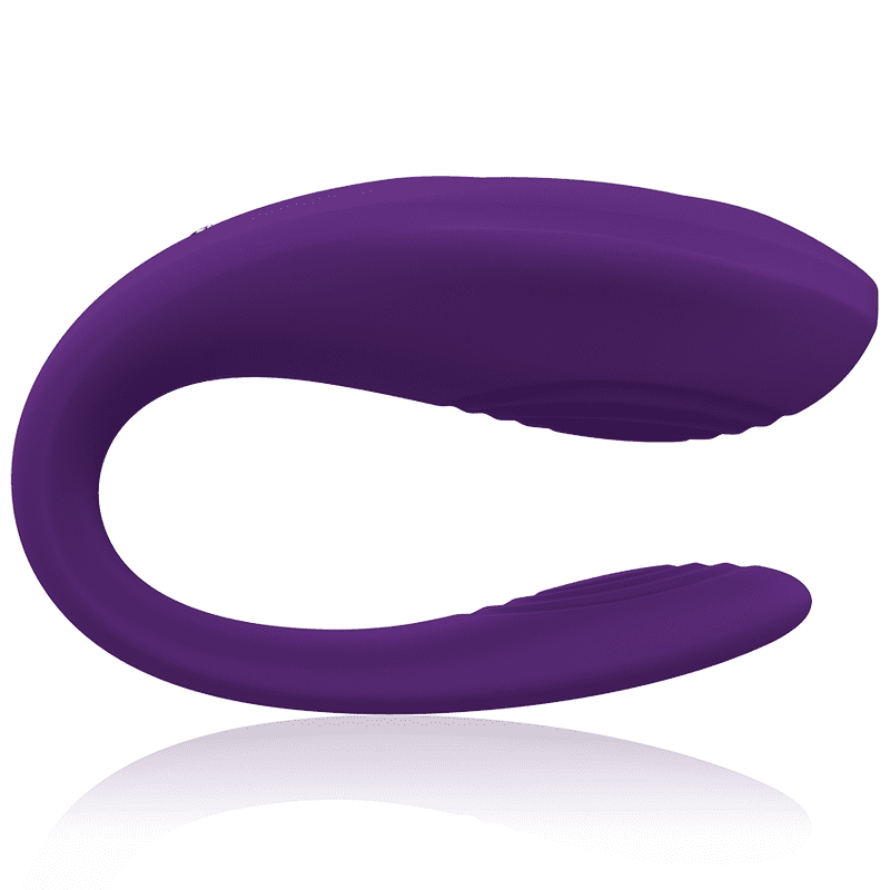 VIBRATORE INTENSE BRUNO PARTNER DOUBLE PLEASURE - VIOLA