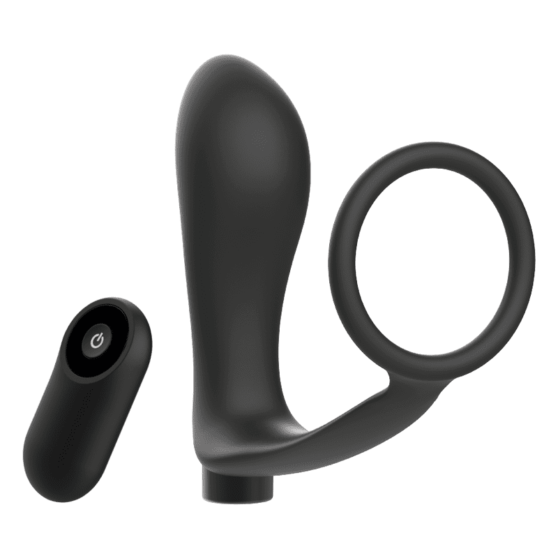 PLUG ANALE NERO RICARICABILE