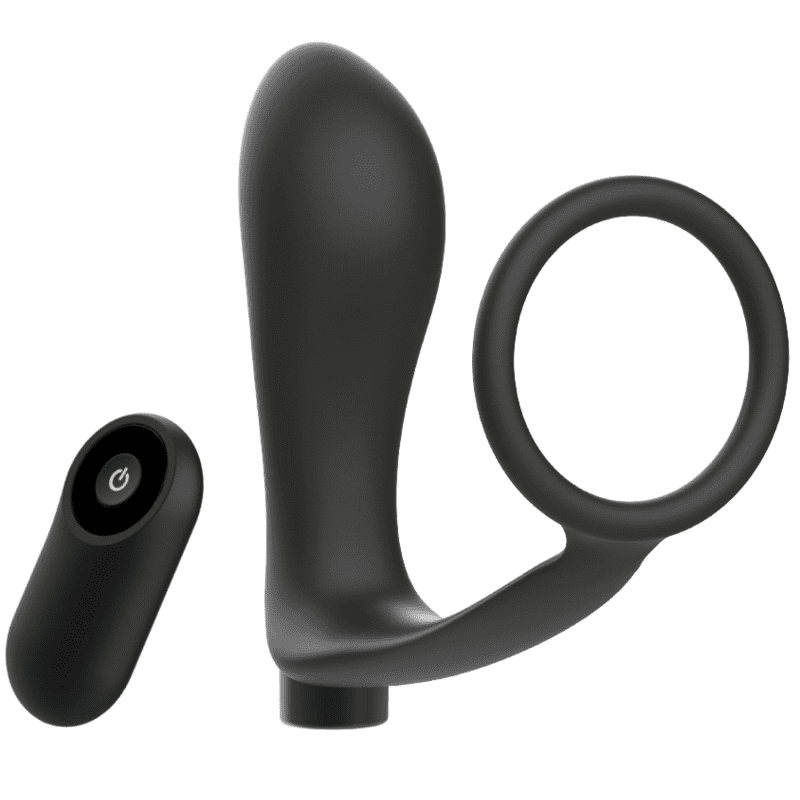 PLUG ANALE NERO RICARICABILE
